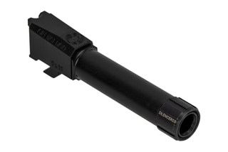 SilencerCo M&P Shield threaded barrel is chambered for 9mm